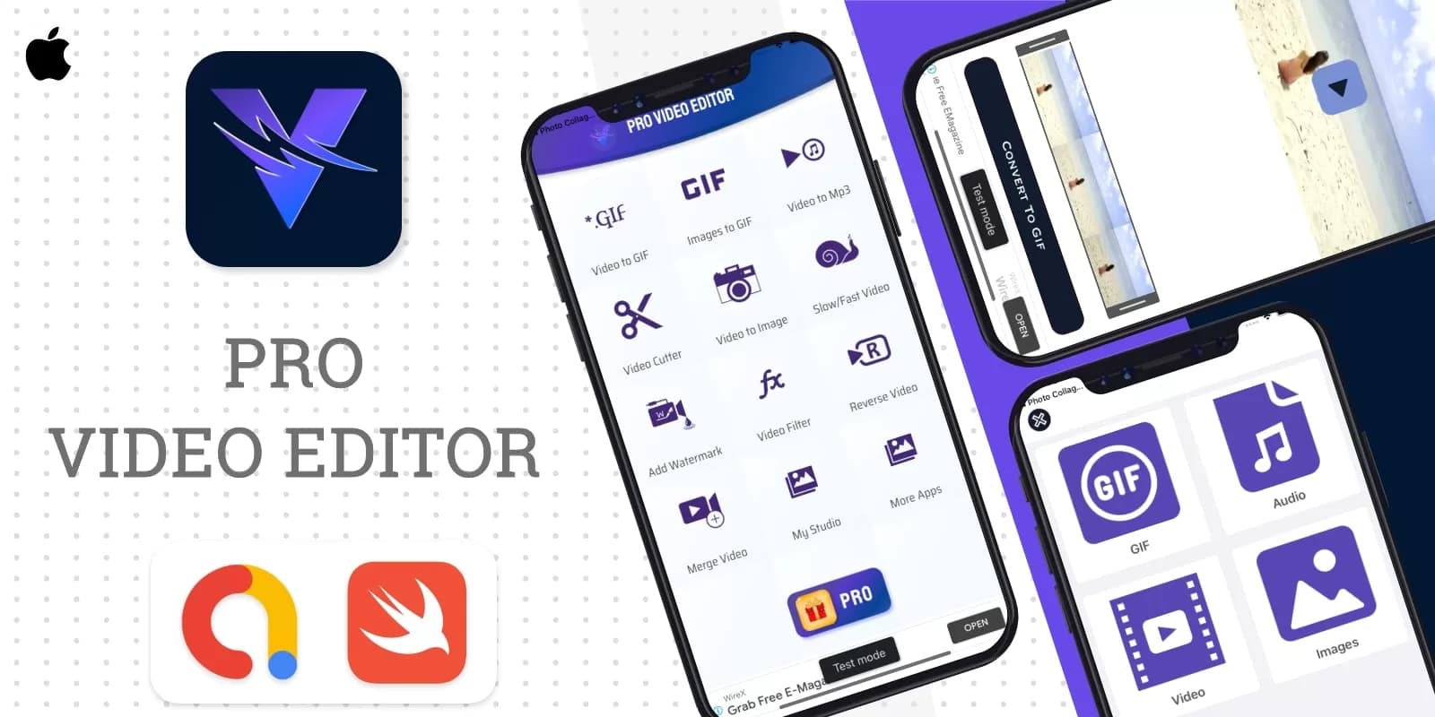 ProEditor – Professional Video Editing IOS source Code