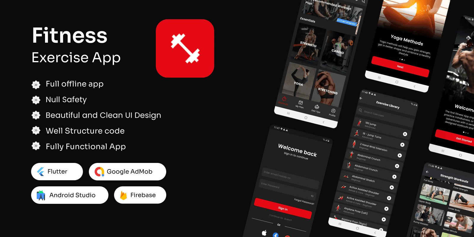 FitLife – Fitness, Diet, and Lifestyle Assistant-Flutter App source Code