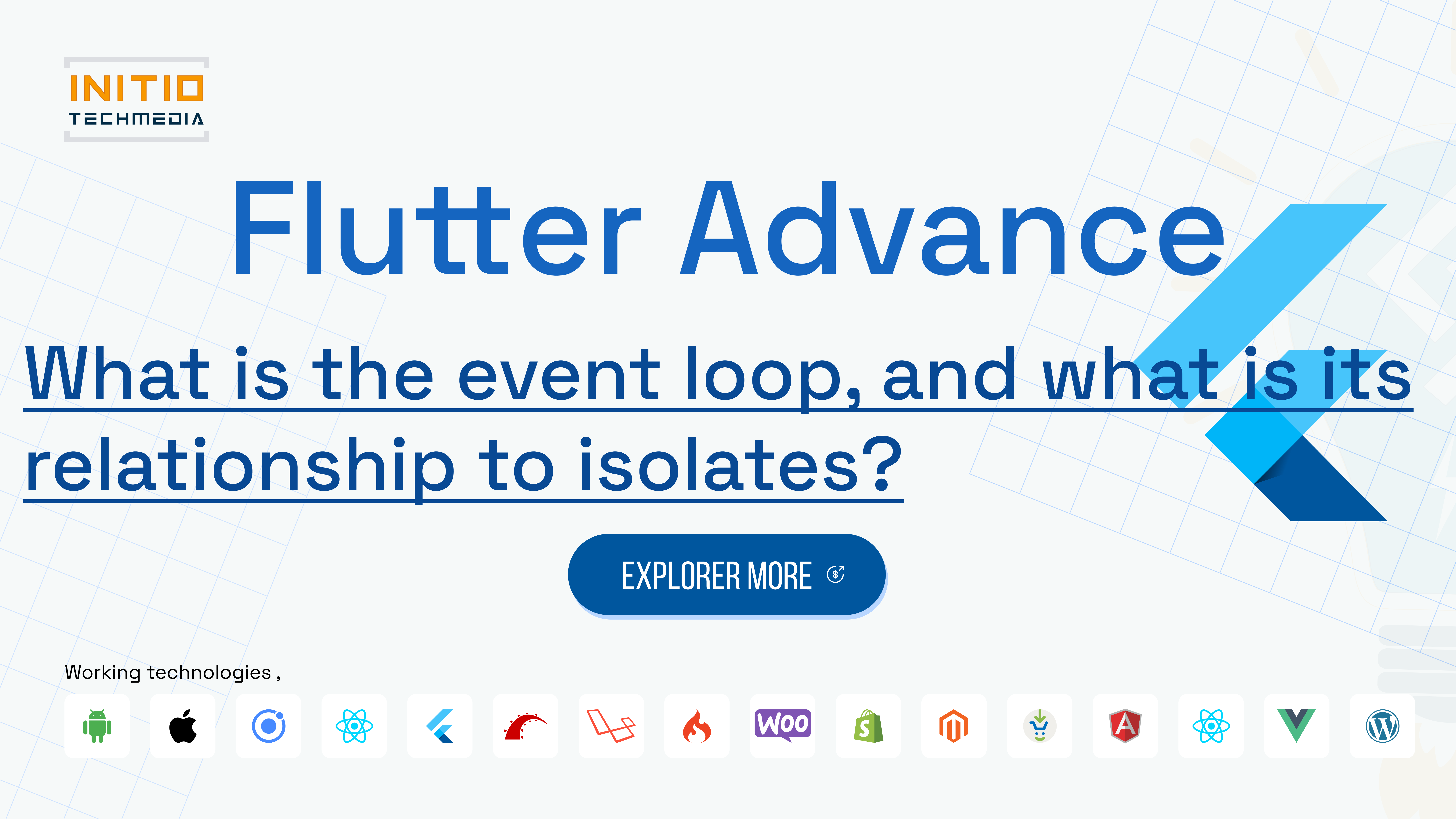 What is the event loop, and what is its relationship to isolates?